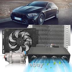 Treeligo 12V Electric Cooling Universal Underdash Air Conditioner Auto A/C USA