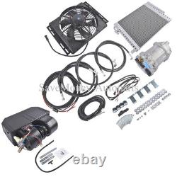 Truck Electric Air Conditioner Scroll Compressor Universal Car A/C Kit 12V DC