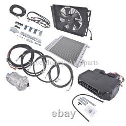 Truck Electric Air Conditioner Scroll Compressor Universal Car A/C Kit 12V DC