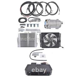 Truck Electric Air Conditioner Scroll Compressor Universal Car A/C Kit 12V DC