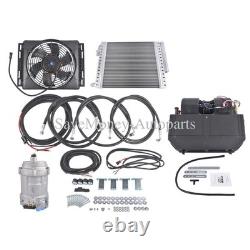 Truck Electric Air Conditioner Scroll Compressor Universal Car A/C Kit 12V DC