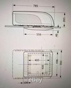 Truma Aventa Compact Air Conditioning Unit Diffuser inc Sealing Frame (Gen 1)