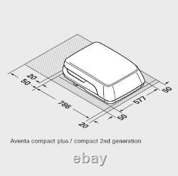 Truma Aventa Compact Plus 2nd Generation Air Conditioning Unit Black