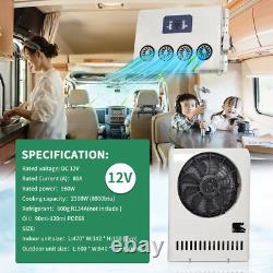 Universal 12000BTU 12VDC Mini Air Conditioning Kit Electric AC Evaporator Unit