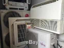 Used LG FUJITSU commercial air conditioning units LOOK