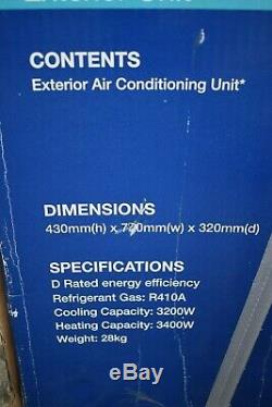 Wickes 1 Room Air Conditioning System 25m2 Interior & Exterior Units New Boxed