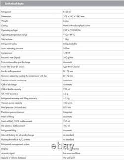 Wurth/Wow R1234yf Automatic AC Air Conditioning Machine, Brand New & Delivered