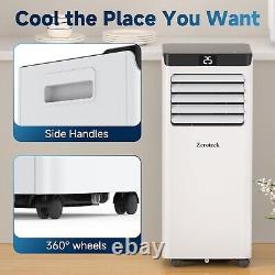 Zeroteek Portable Air Conditioning Unit 9000 BTU Upgraded Fast Cooling Remote